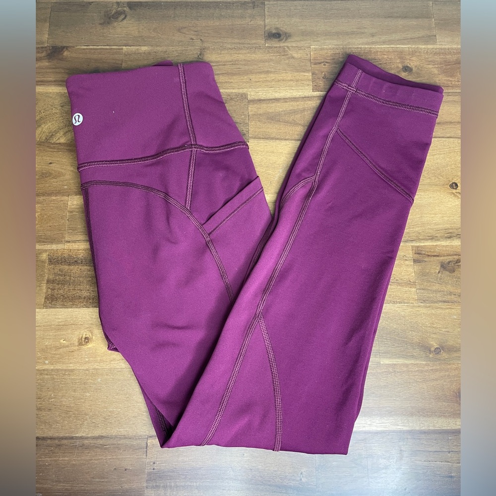 Lululemon Purple Leggings Size 4